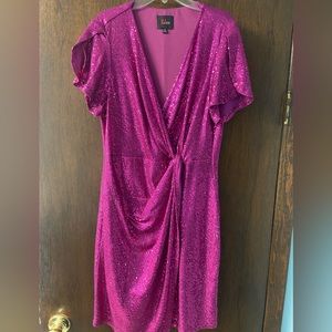 Women’s Pink Sequined Dress